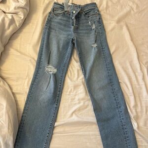 Levi Wedgie Straight size 24 jeans